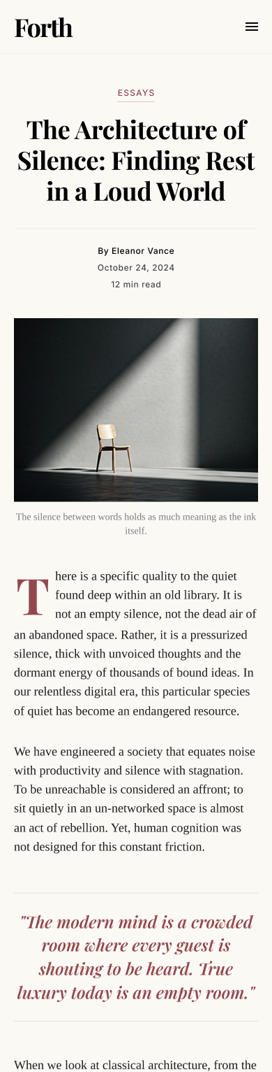 Forth Magazine screen 9
