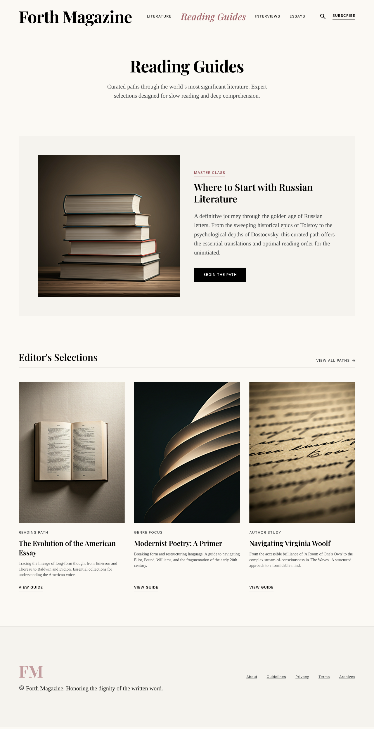 Forth Magazine screen 4
