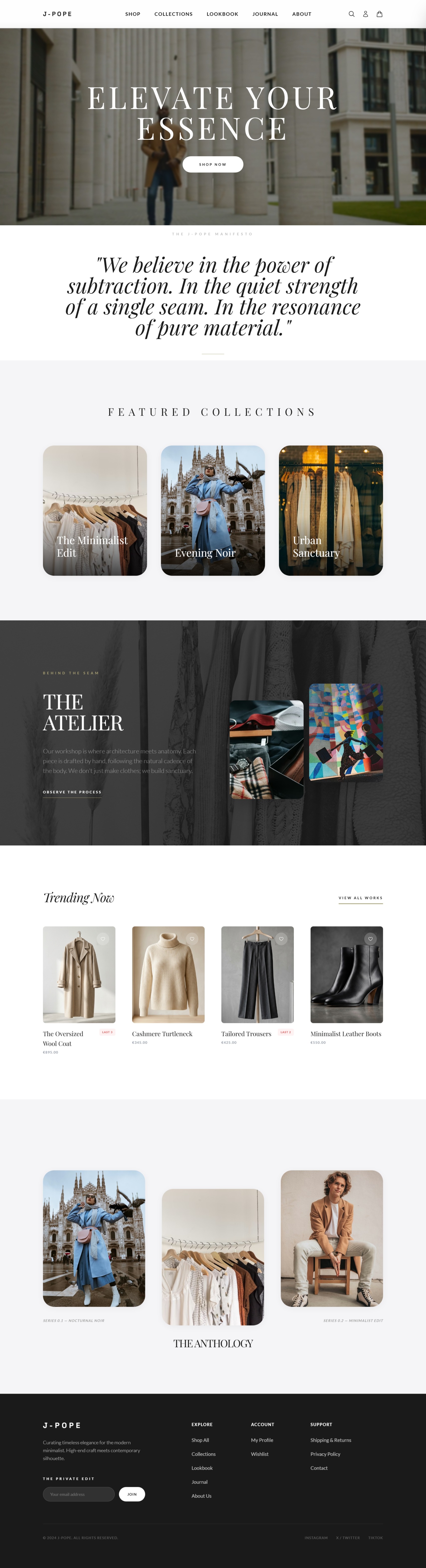 J-Pope Fashion Store screen 2